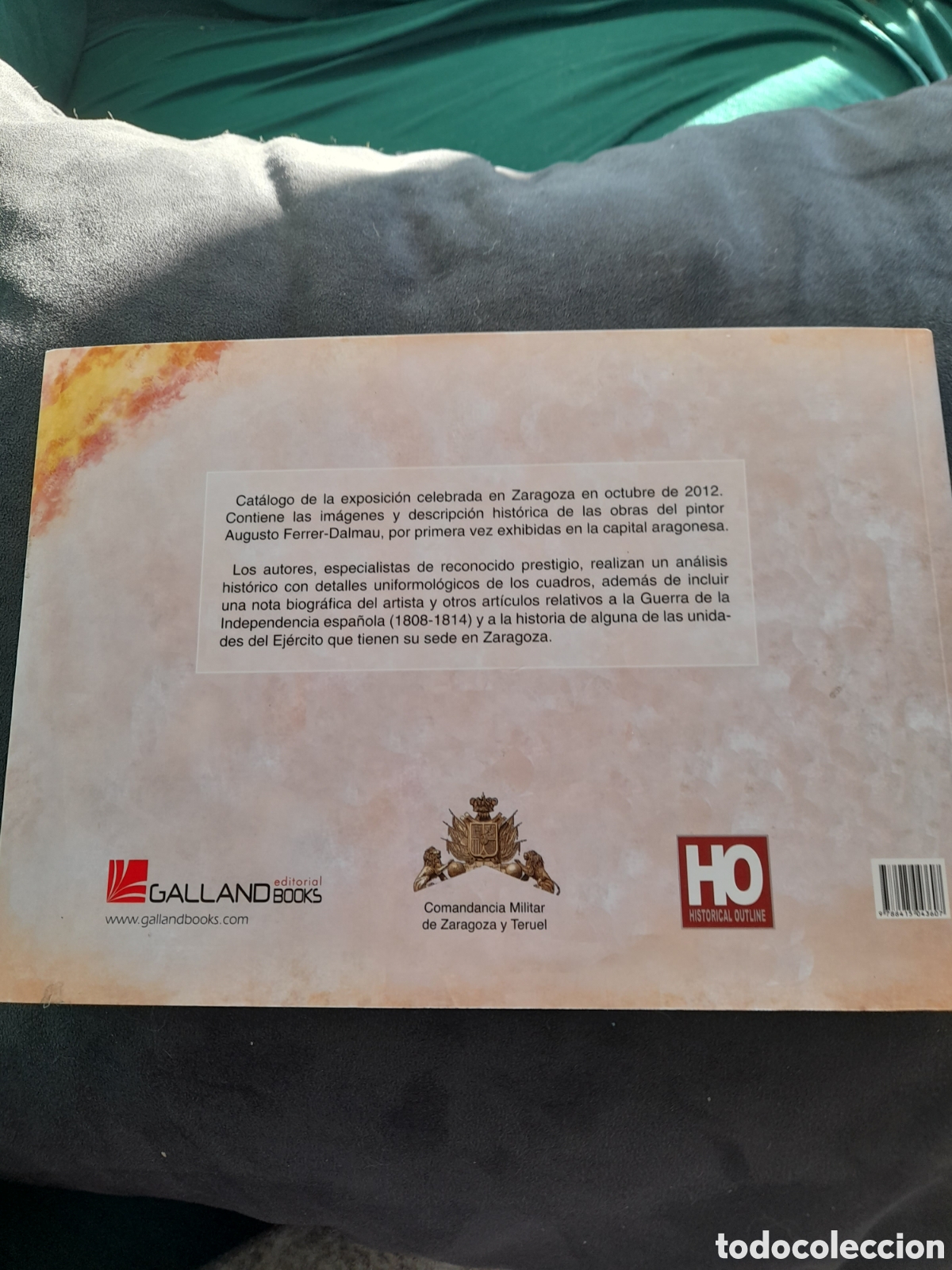 Libros: Historia y ej&eacute;rcito en Zaragoza. Ferrer Dslmau - Foto 2