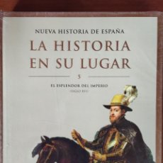 Libros: LA HISTORIA EN SU LUGAR, TOMO 5, EL ESPLENDOR DEL IMPERIO. NUEVO. Lote 386753419