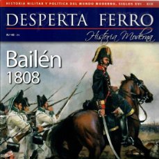 Libros: DESPERTA FERRO HISTORIA MODERNA NÚM. 45 - BAILEN 1808 - CAMPAÑA DE GENERAL DUPONT - DOS DE MAYO. Lote 388304139