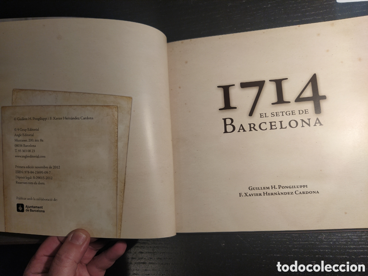 Libros: Libro 1714 el setge de Barcelona - Foto 2