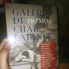 Libros: LIBRO: GALERÍA DE CHARLATANES - PÍO MOA. Lote 402465414