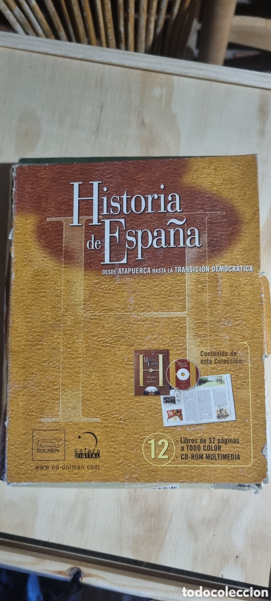 Libros: Historia de Espa&ntilde;a. 12 libros con Cd-rom - Foto 1