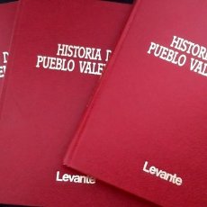 Libros: HISTORIA DEL PUEBLO VALENCIANO. 3 TOMOS. FASCÍCULOS LEVANTE. NUEVOS