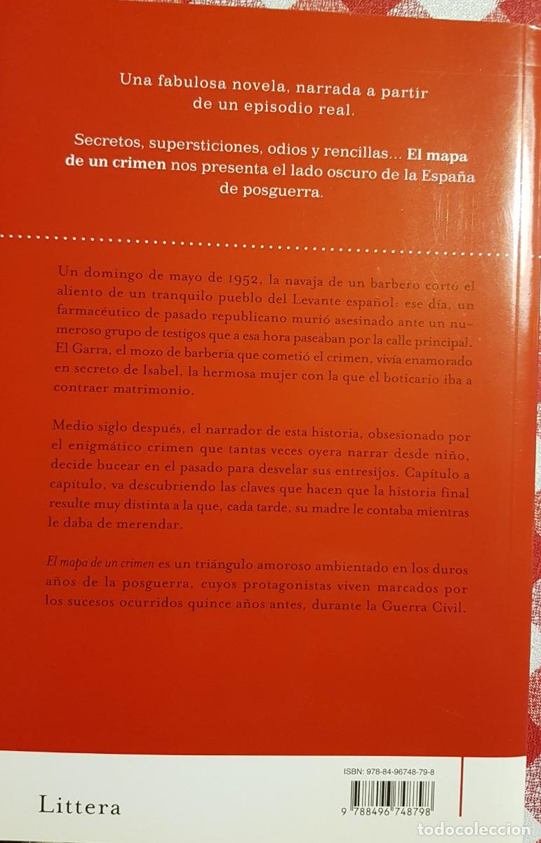 Libros: LIBRO EL MAPA DE UN CRIMEN de Paco L&oacute;pez Mengual - Foto 2