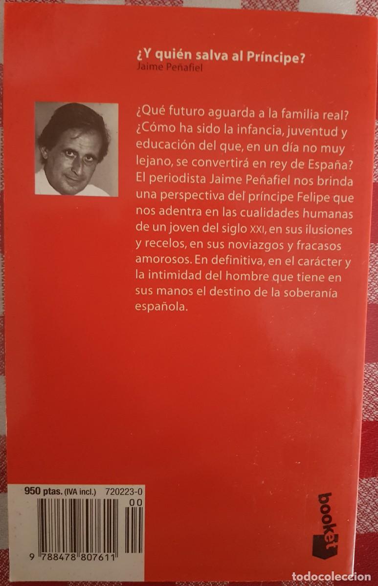 Libros: Libro &iquest;Y QUIEN SALVA AL PRINCIPE? - Foto 2