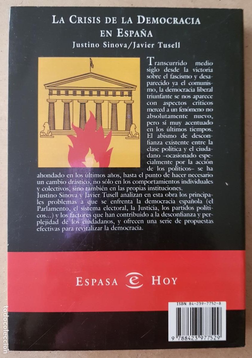 Libros: Libro La crisis de la Democracia en Espa&ntilde;a - Foto 2
