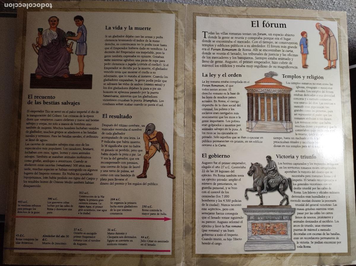 Libros: Libro ROMA - 3D imperio romano - Foto 9