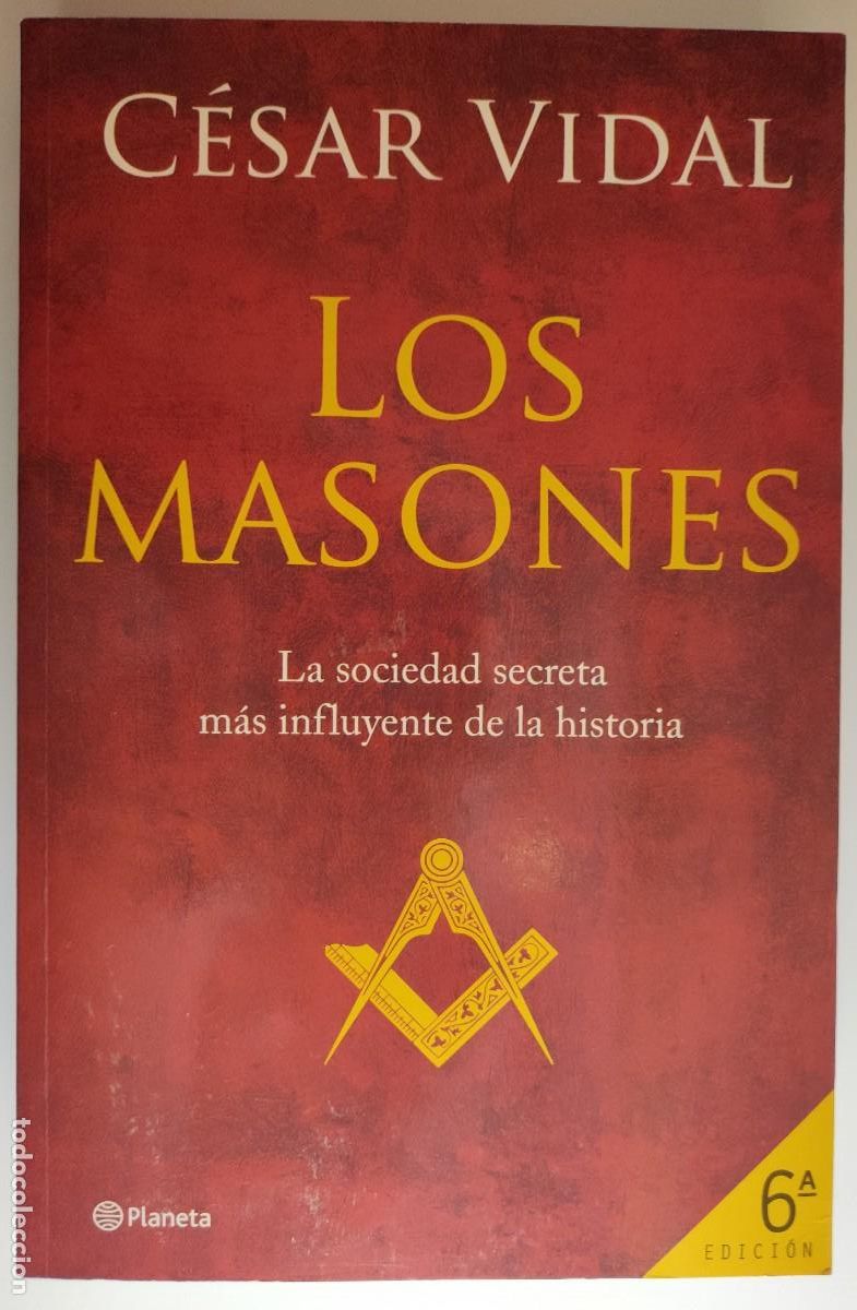 Libros: Libro Los MASONES - Cesar Vidal - Historia - Foto 1