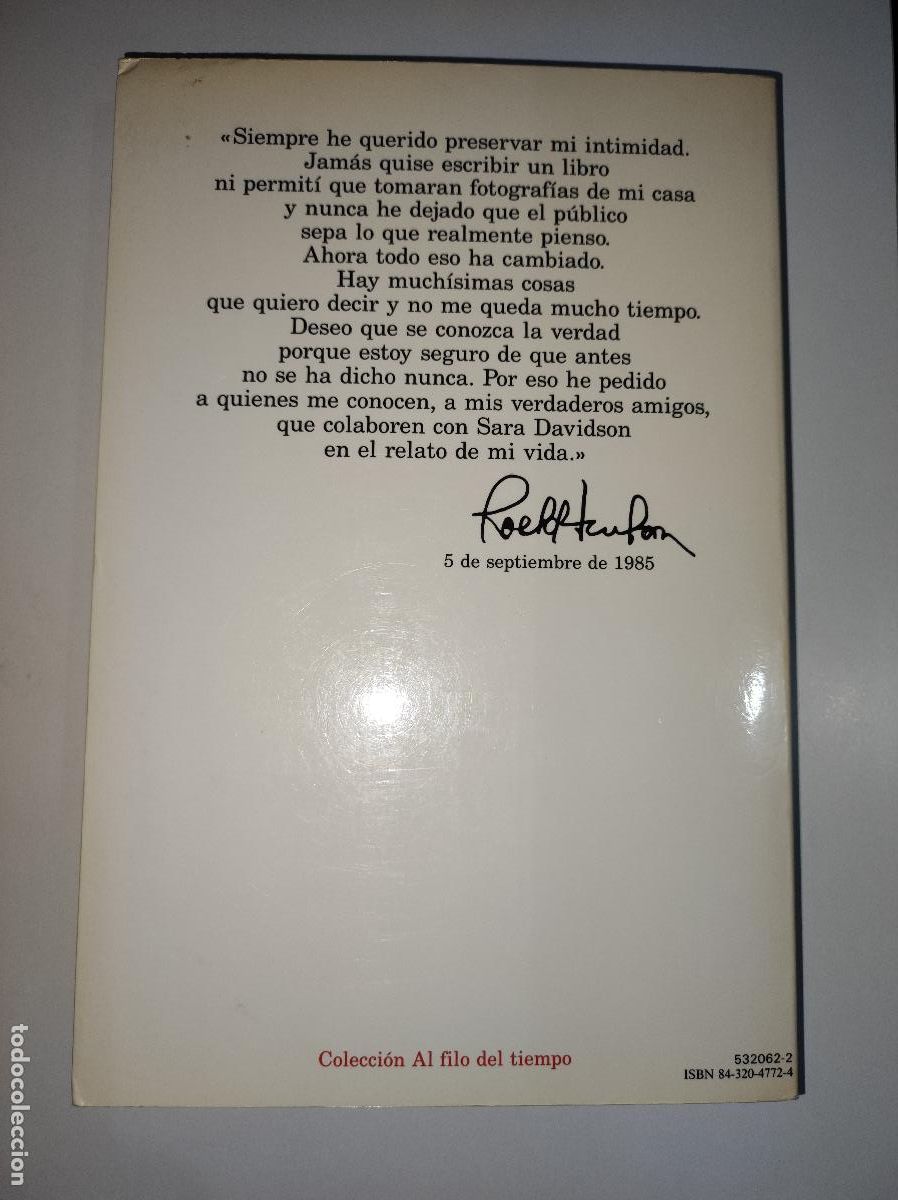Libros: Libro ROCK HUDSON - Cine Biografia - Foto 2