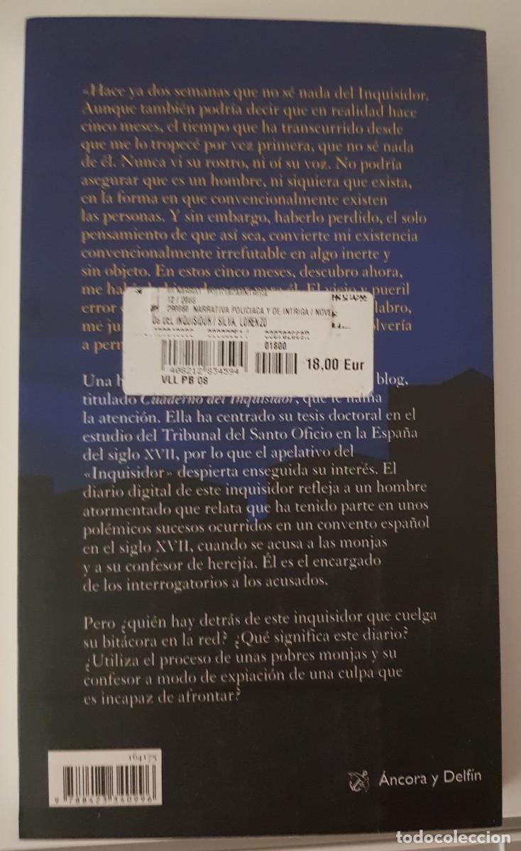 Libros: Libro EL BOG DEL INQUISIDOR Lorenzo Silva - Foto 2