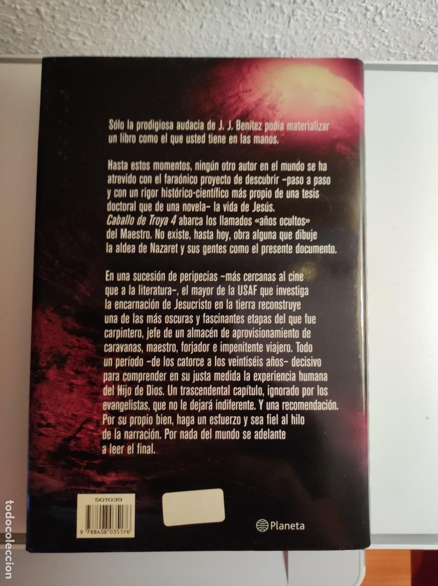 Libros: Libro CABALLO DE TROYA - J.J. BENITEZ - Foto 2
