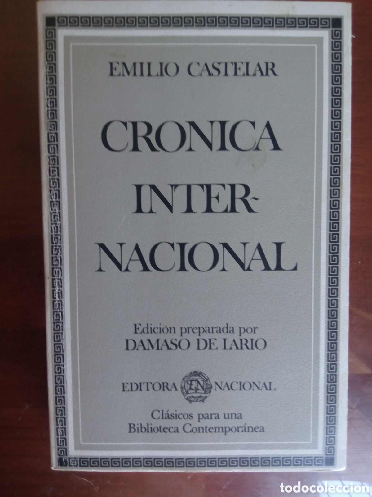 Libros: Cr&oacute;nica Internacional, Emilio Castelar. - Foto 1