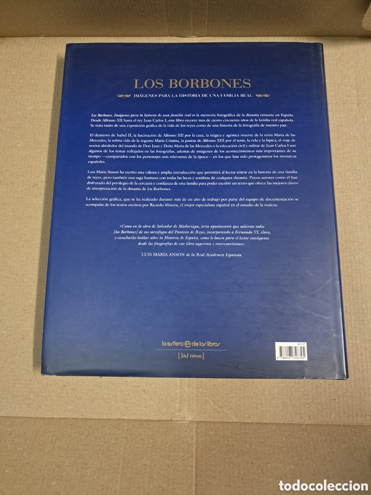 Libros: Los borbones Luis Maria anson Ricardo mateos - Foto 2