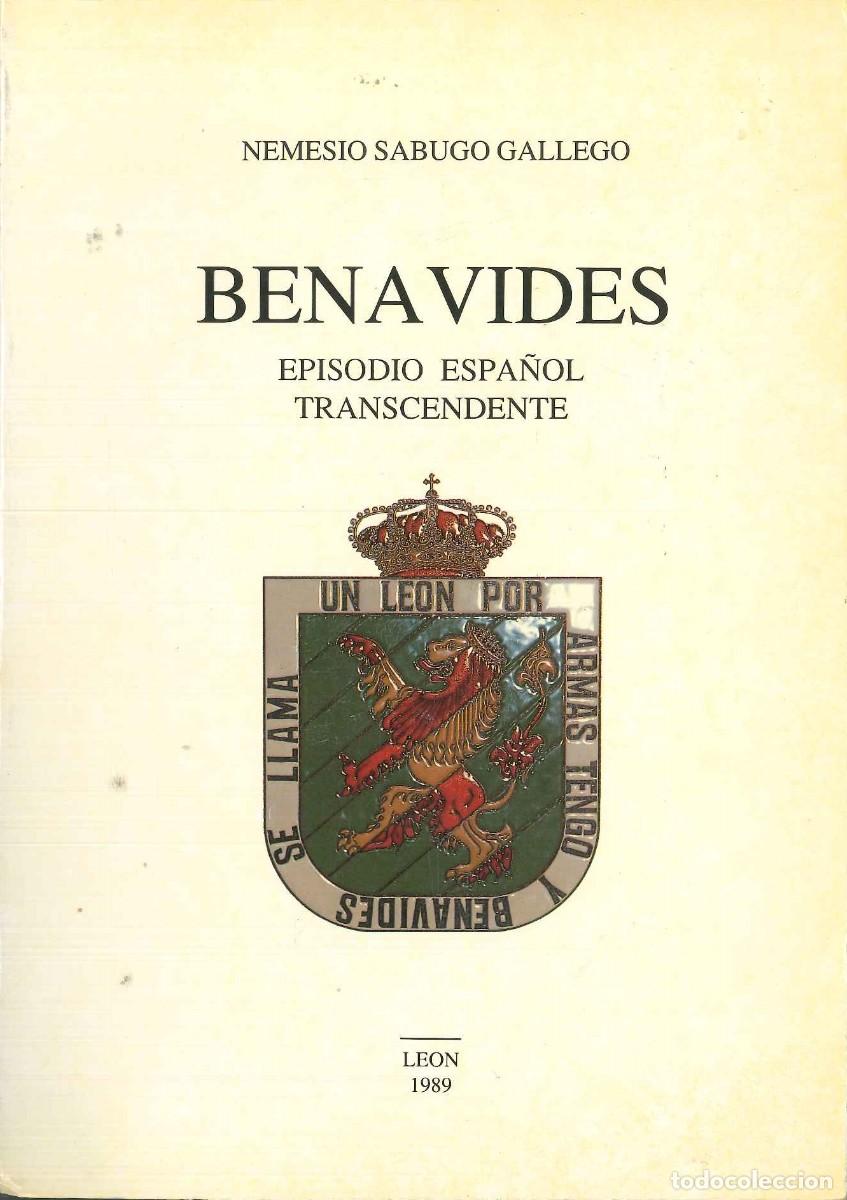 Libros: BENAVIDES. EPISODIO ESPA&Ntilde;OL TRANSCENDENTE - Foto 1