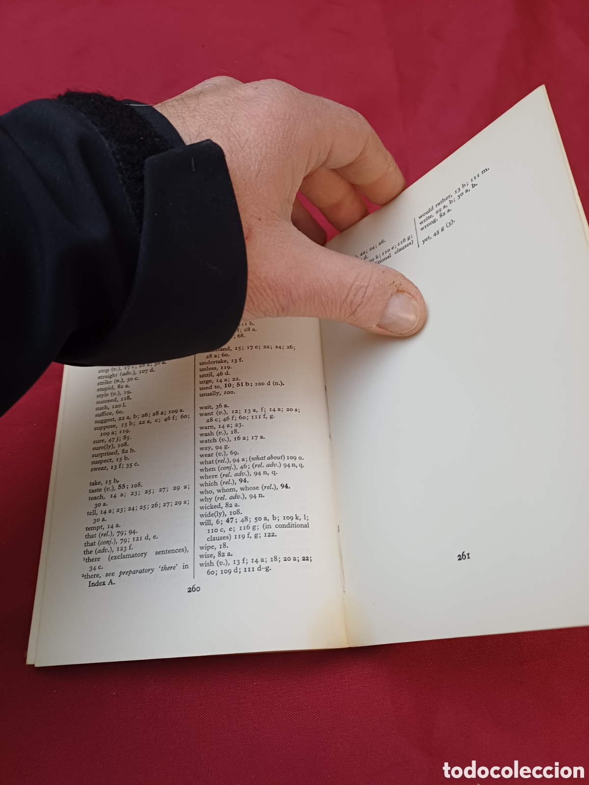 Libros: LIBRO, A GUIDE TO PATTERNS AND USAGE IN ENGLISH, 1961, EN INGL&Eacute;S - Foto 10
