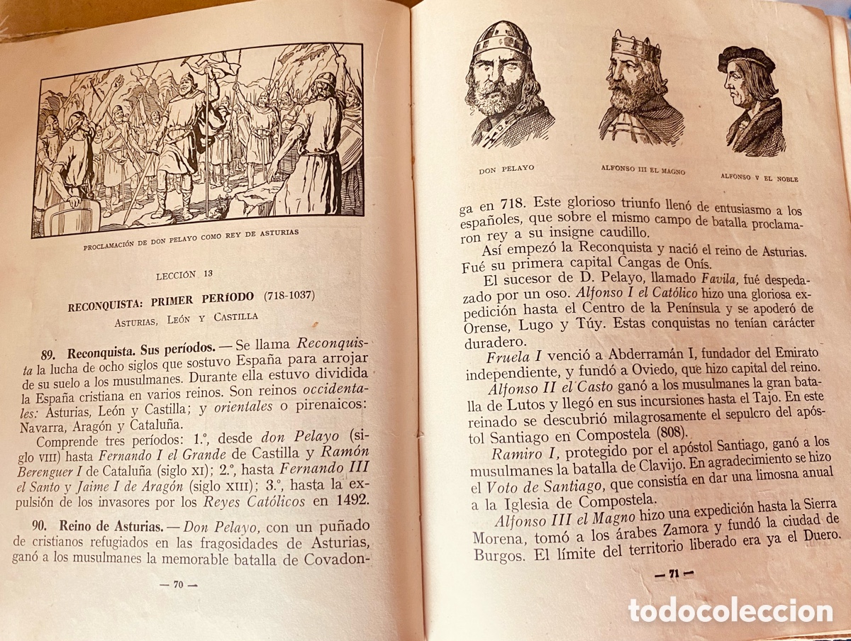 Libros: Antiguo Libro Historia de Espa&ntilde;a (Segundo grado) - Foto 5