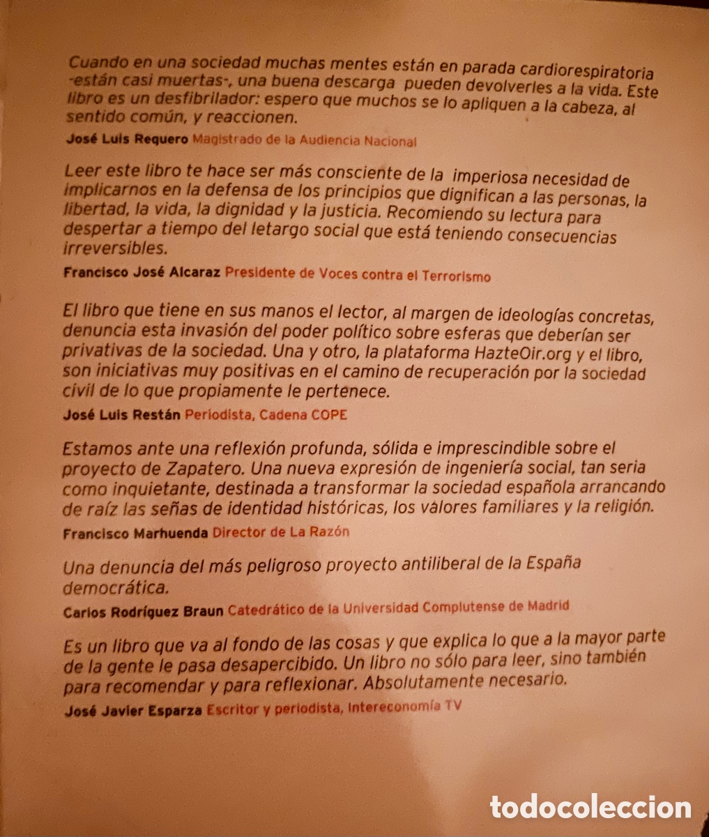 Libros: PZ Proyecto Zapatero - Foto 5