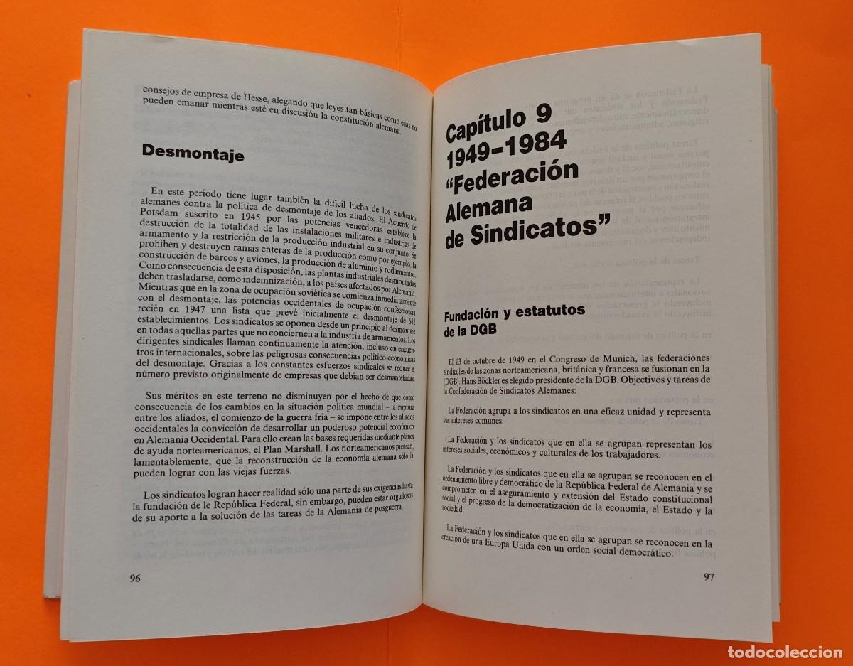 Libros: EL MOVIMIENTO SINDICAL ALEMAN - SCHUSTER - Foto 2
