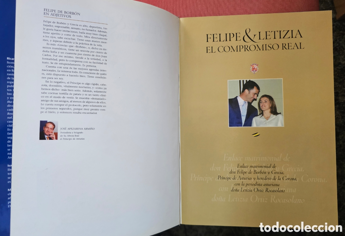 Libros: Felipe&Letizia El compromiso real libro oficial - Foto 2