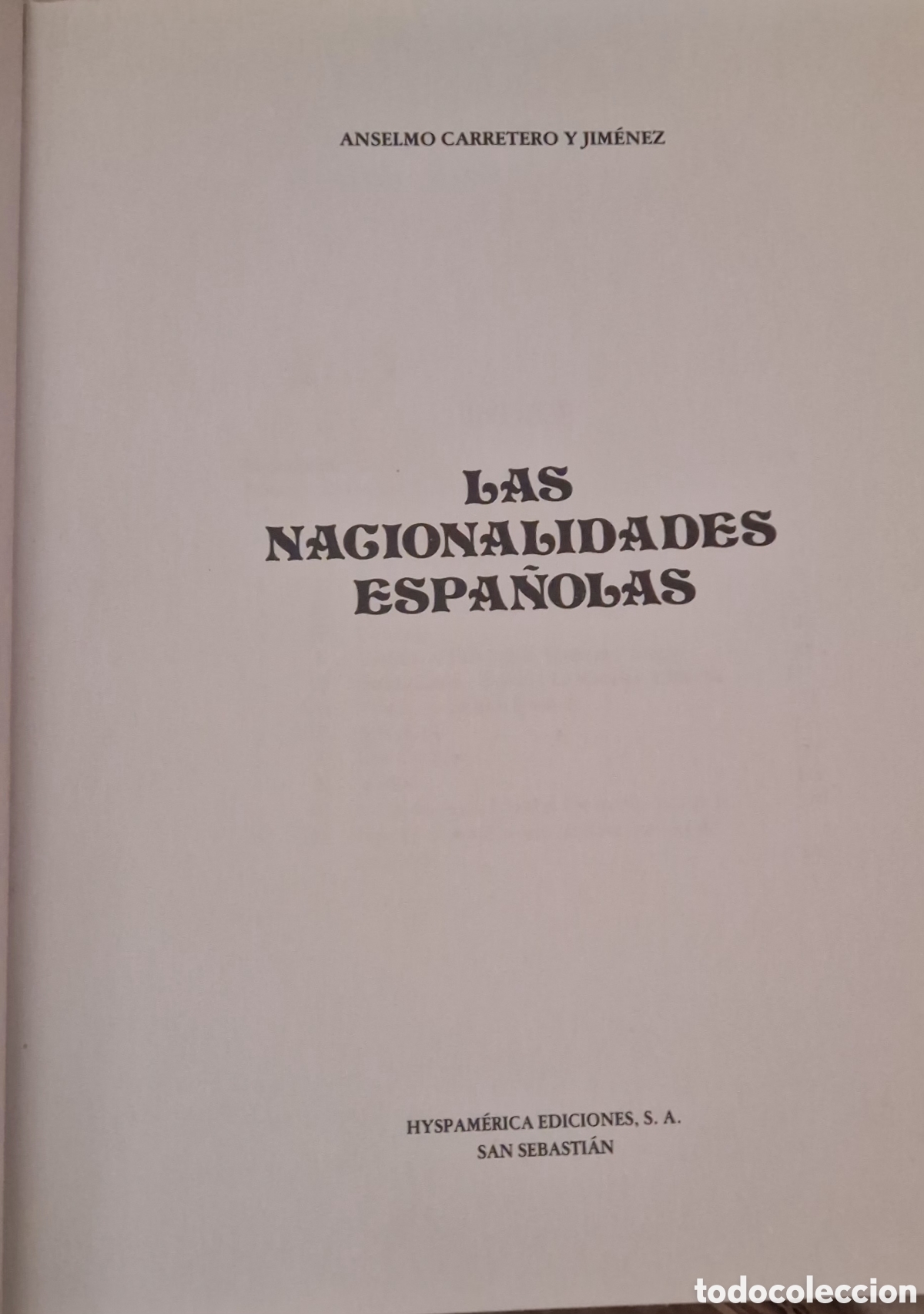 Libros: LAS NACIONALIDADES ESPA&Ntilde;OLAS - Foto 2