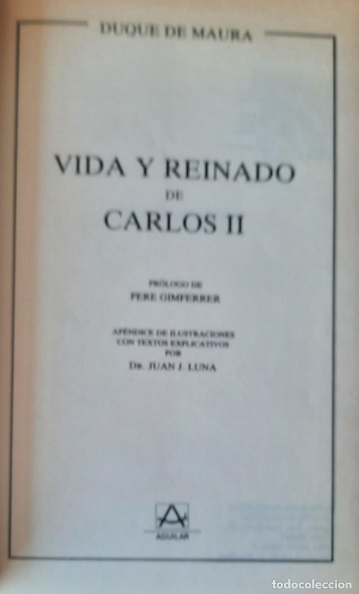 Libros: Vida y reinado de Carlos II - Foto 3