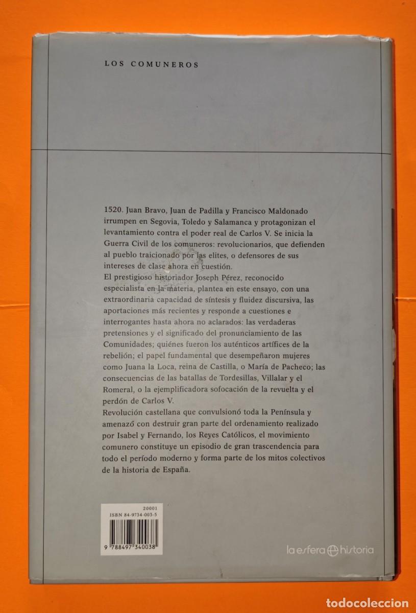 Libros: LOS COMUNEROS - JOSEPH PEREZ - Foto 2