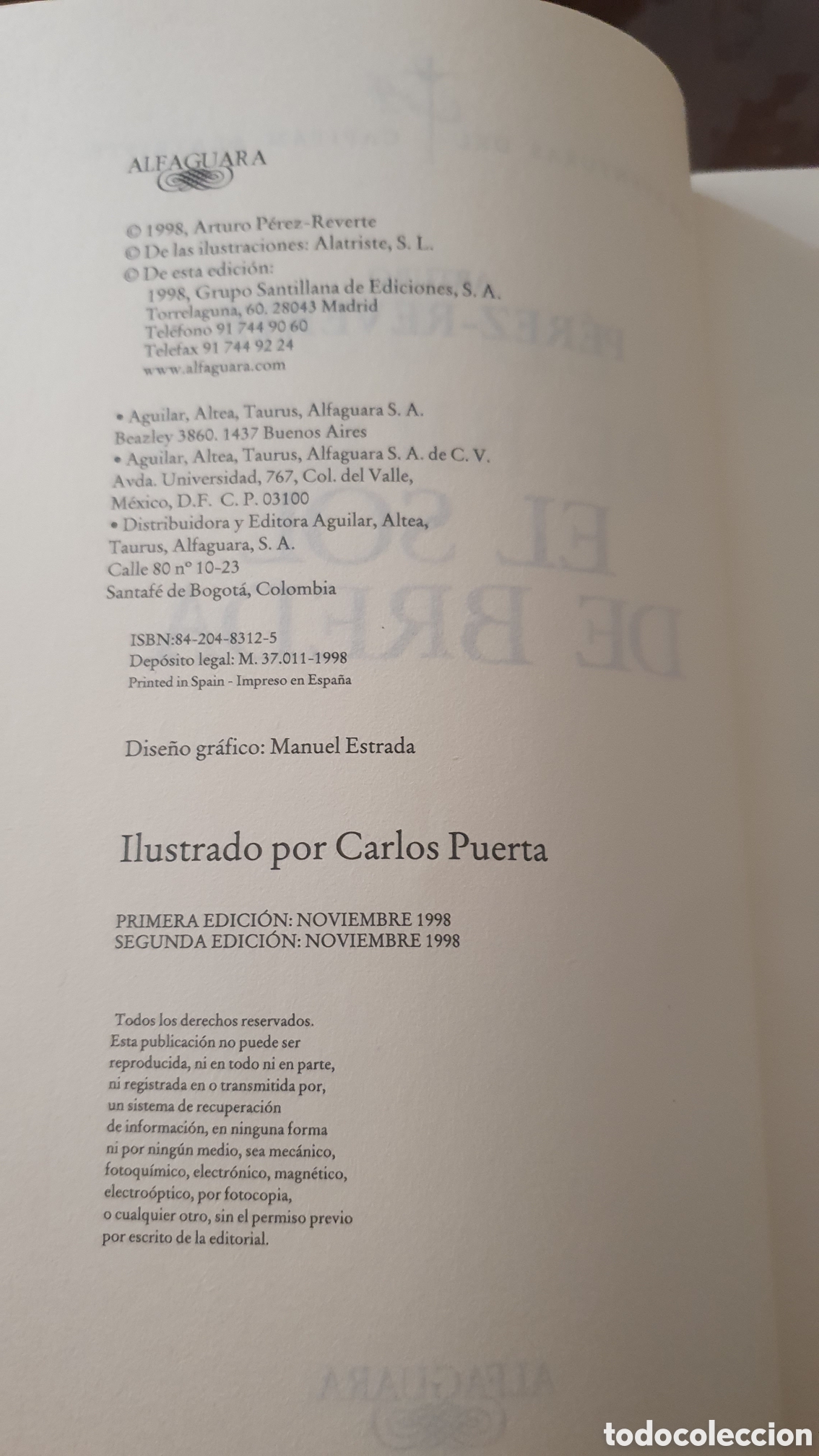 Libros: Libro el sol de Breda de Arturo P&eacute;rez reverte - Foto 2