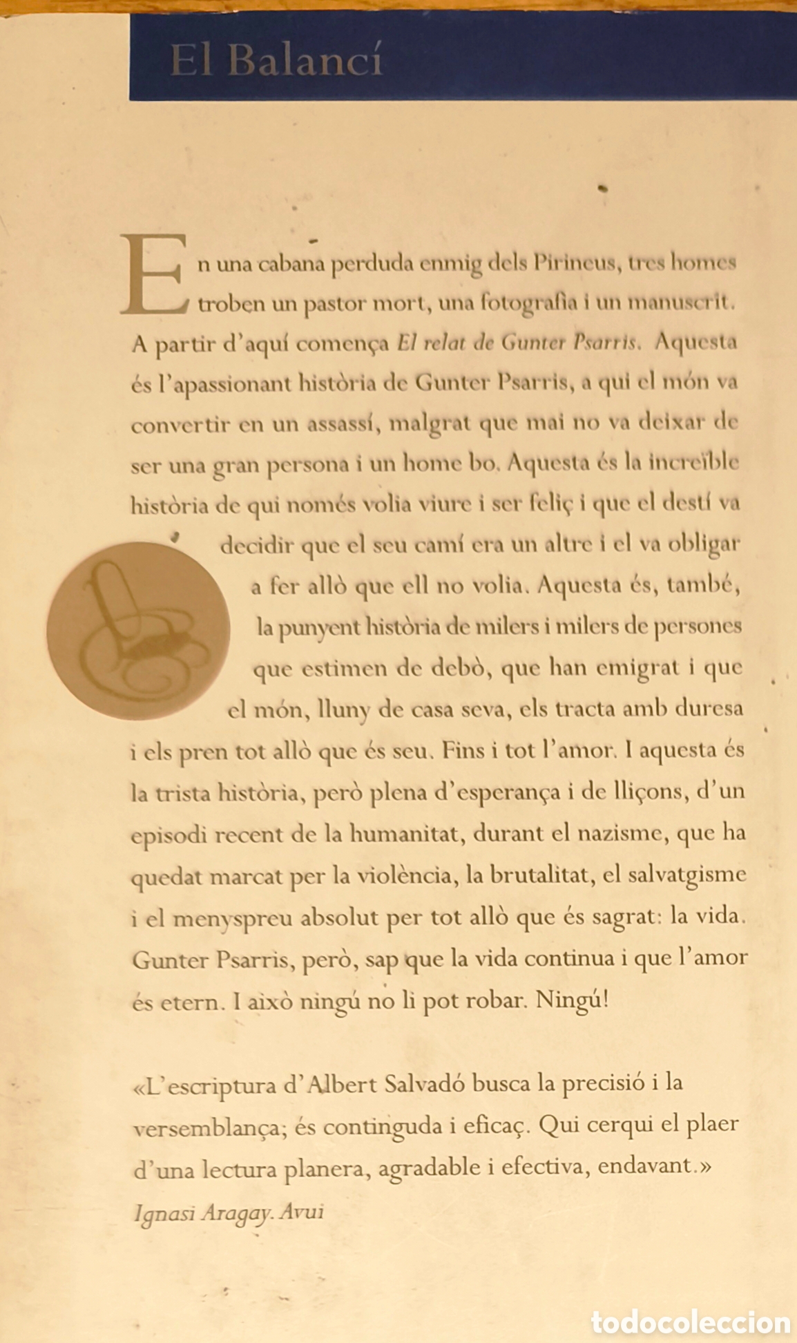 Libros: El Relat de G&uuml;nter Psarris - Foto 2