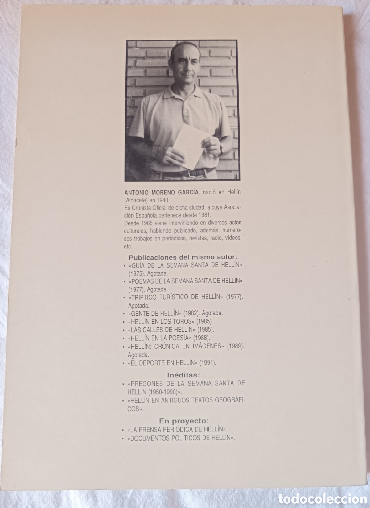 Libros: Historia de la semana santa de Hell&iacute;n - Foto 2