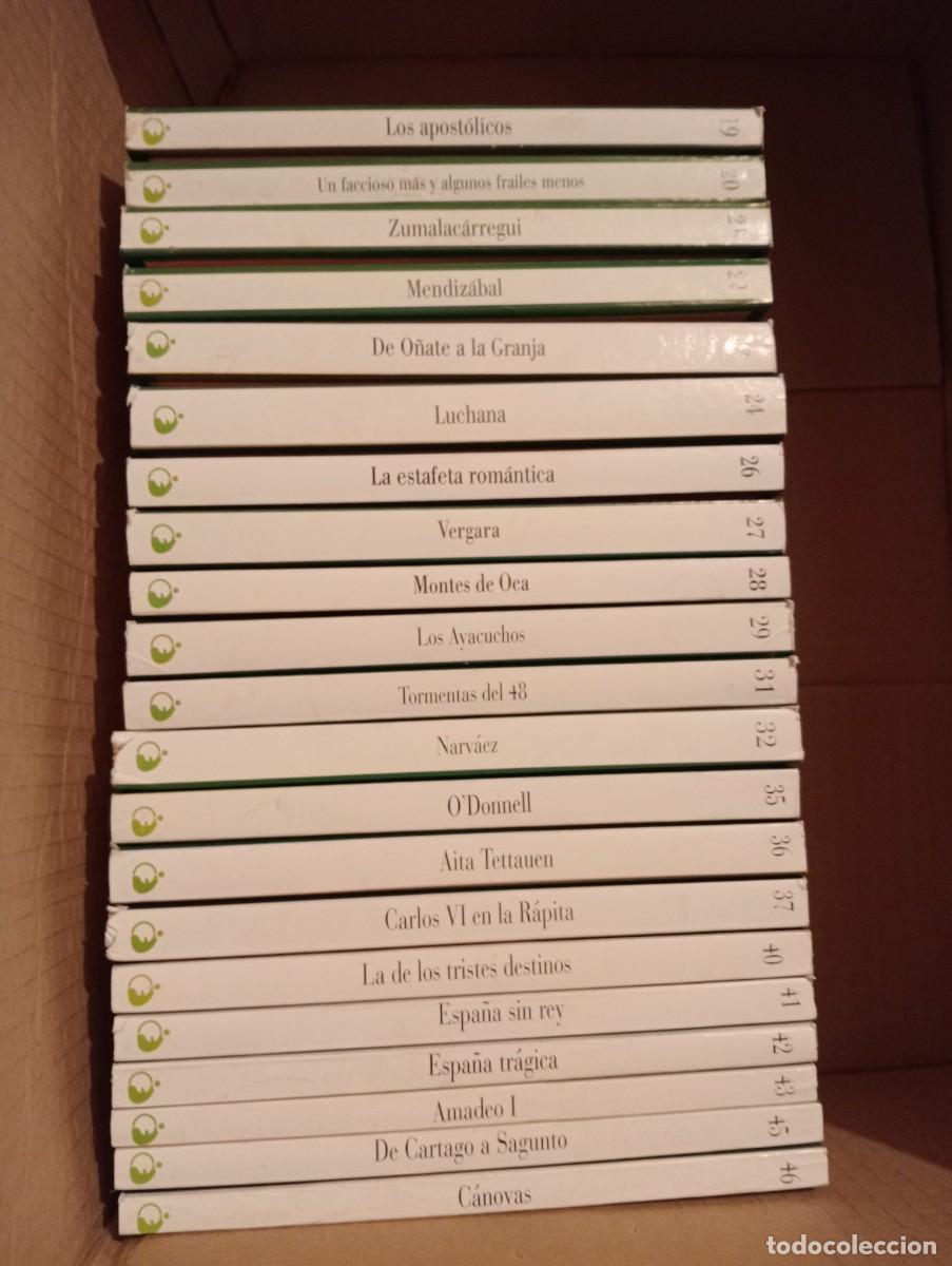 Libros: EPISODIOS NACIONALES BENITO PEREZ GALDOS LOTE LIBROS A&Ntilde;O 1996 HISTORIA 16 CAJA MADRID