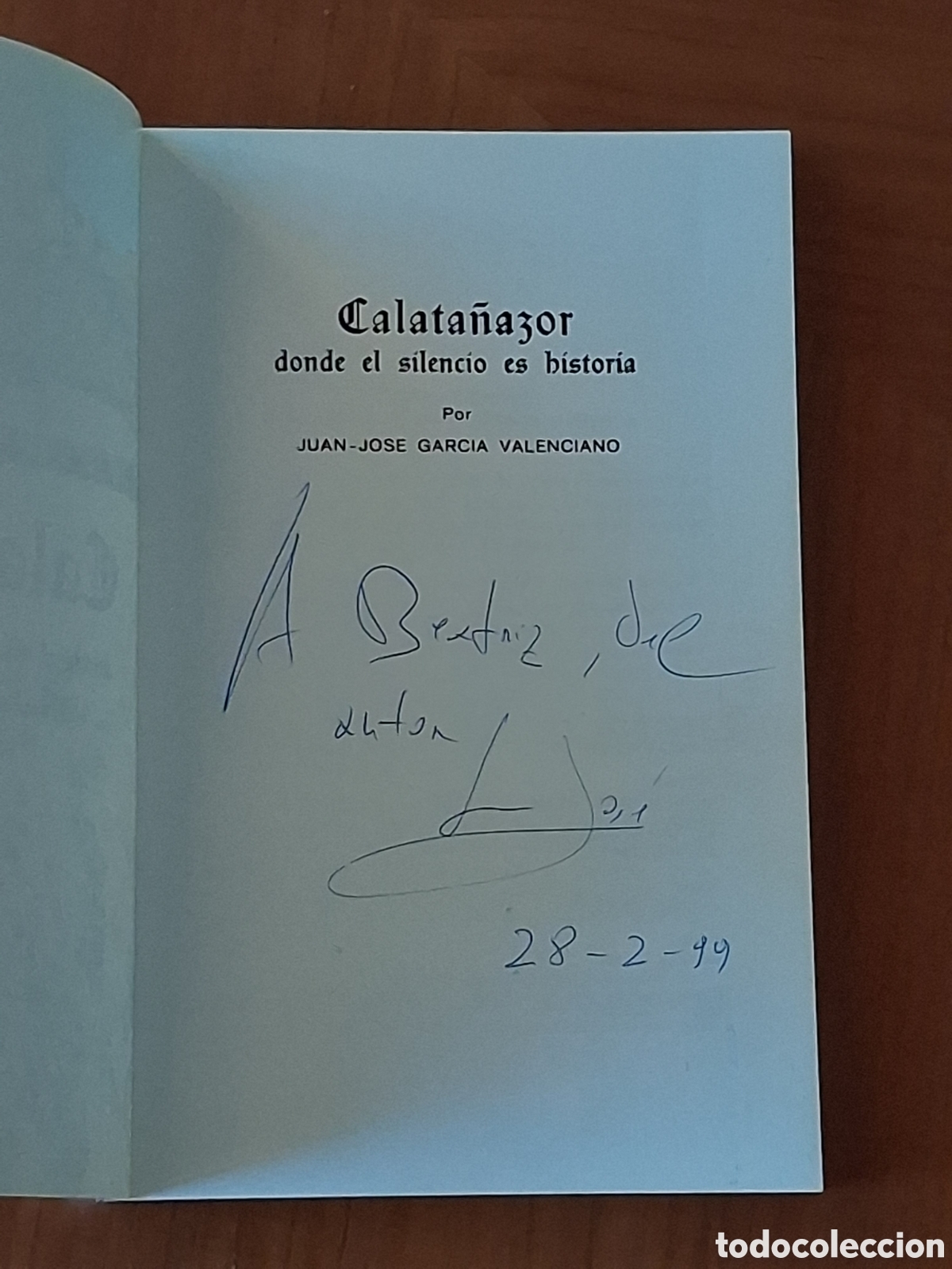 Libros: Calata&ntilde;azor, de Garc&iacute;a Valenciano. - Foto 2
