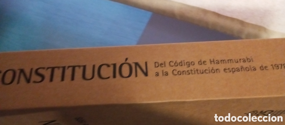Libros: Constituci&oacute;n del C&oacute;digo Hammarabi a la Constituci&oacute;n de 1978 - Foto 2