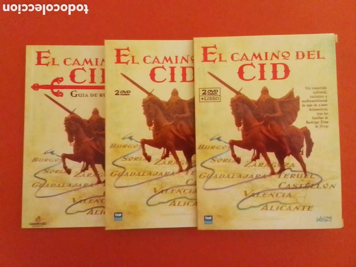 Libros: CAMINO DEL CID (2 DVD+ Libro) - Foto 2