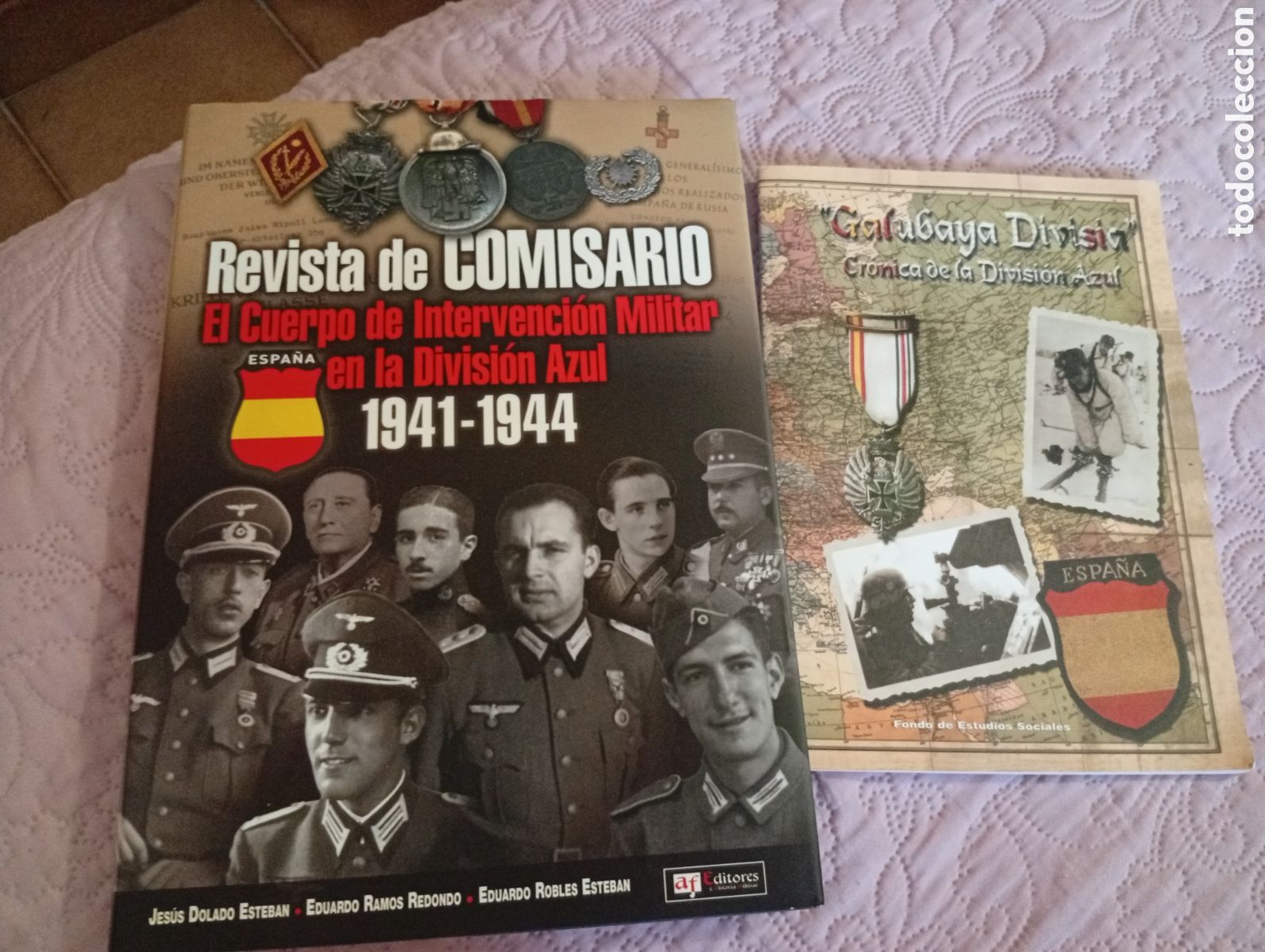 Livros: Lote libros divisi&oacute;n azul WW2