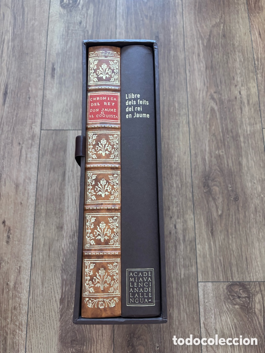 Libros: Llibre dels fets del rei en Jaume &ndash; Obra completa (2 vol&uacute;menes) &ndash; Col&middot;lecci&oacute; Facs&iacute;mils n&ordm; 5