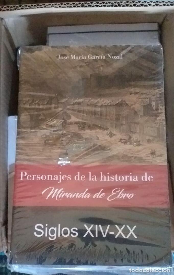 Libros: Personajes de la historia de Miranda de Ebro 2026 Jose Mar&iacute;a Garc&iacute;a Nozal