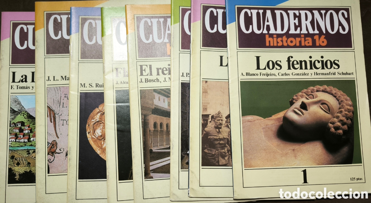 Libri: CUADERNOS HISTORIA 16. LOTE DE 100 REVISTAS: DEL N&ordm; 1 AL N&ordm;100 SEGUIDOS.