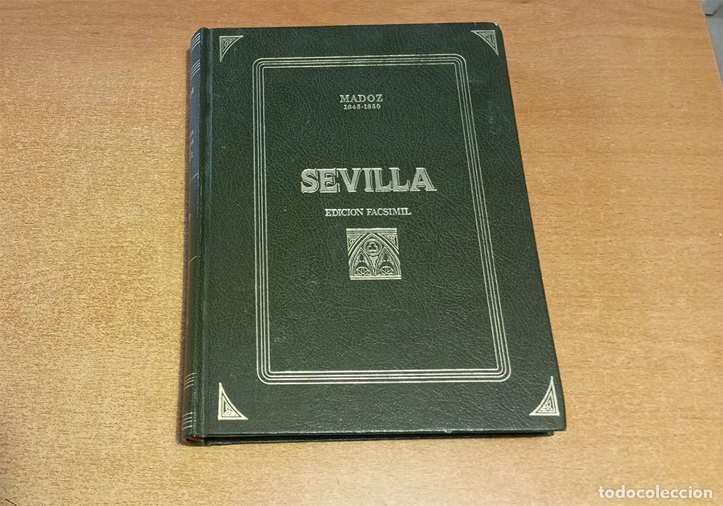 Libros: Edici&oacute;n facs&iacute;mil de Libro sobre la provincia de Sevilla de Pascual Madoz (1850)