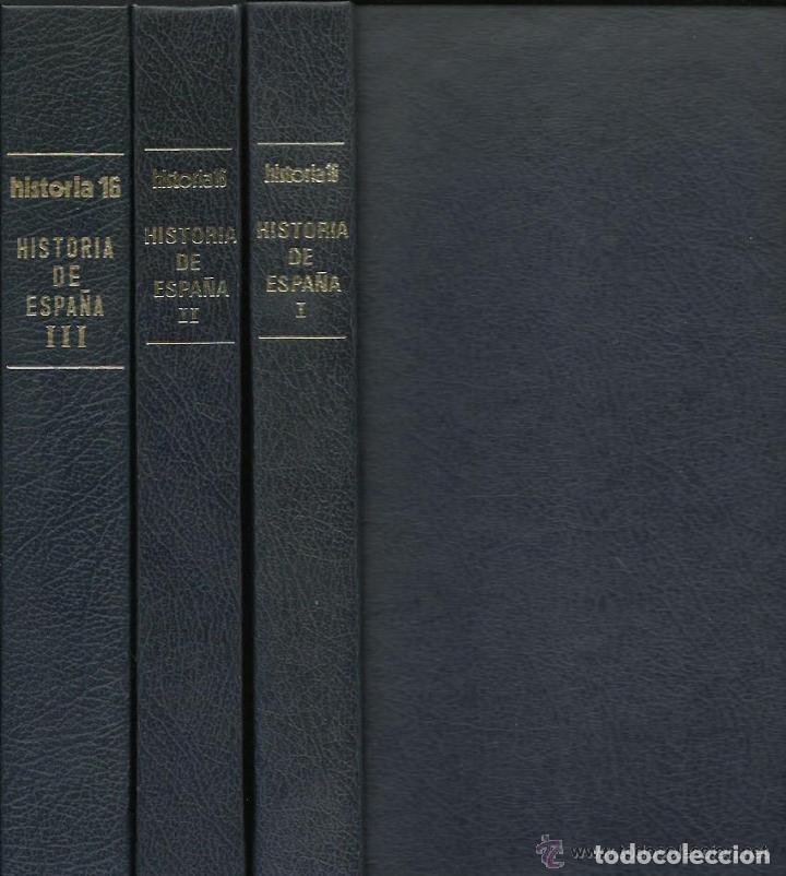 Libros: V.V.A.A. - Historia 16. Historia De Espa&ntilde;a (Diario 16. 1982) - 13 libros en 3 tomos - completa