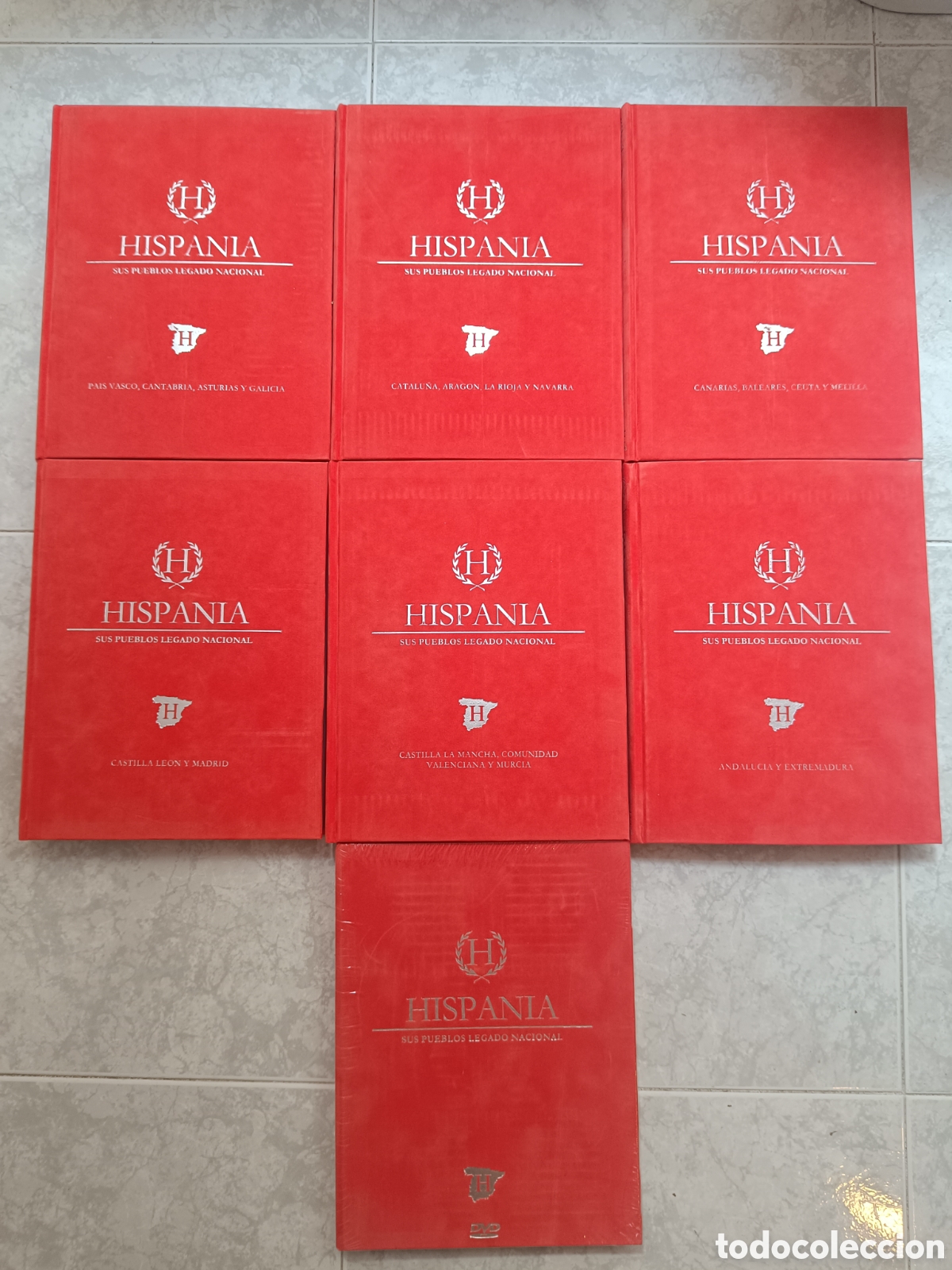 Libros: Lote de libros Hispania sus pueblos legado nacional