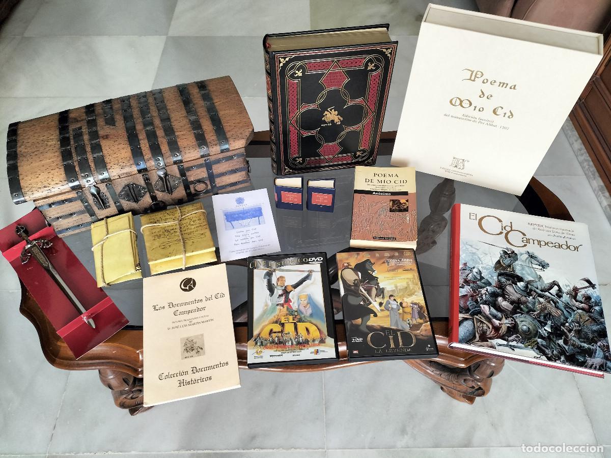 B&uuml;cher: Colecci&oacute;n El CID Campeador: facs&iacute;mil, documentos, cofre, cine, dibujos&hellip;