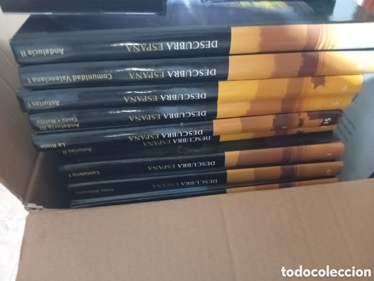 Libros: Lote 18 libros descubra eapa&ntilde;a