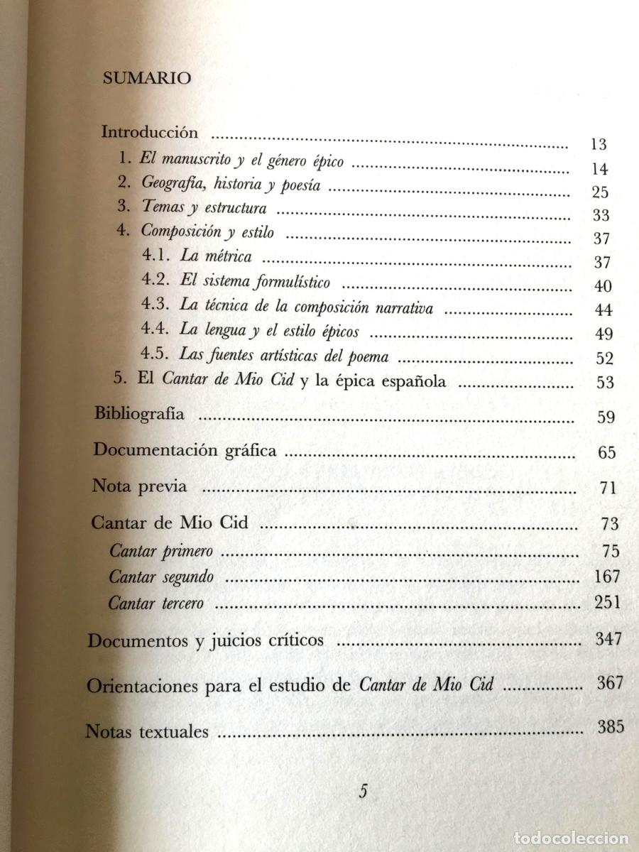 Libros: Libro Cantar de M&iacute;o Cid - Castalia Did&aacute;ctica - Foto 4