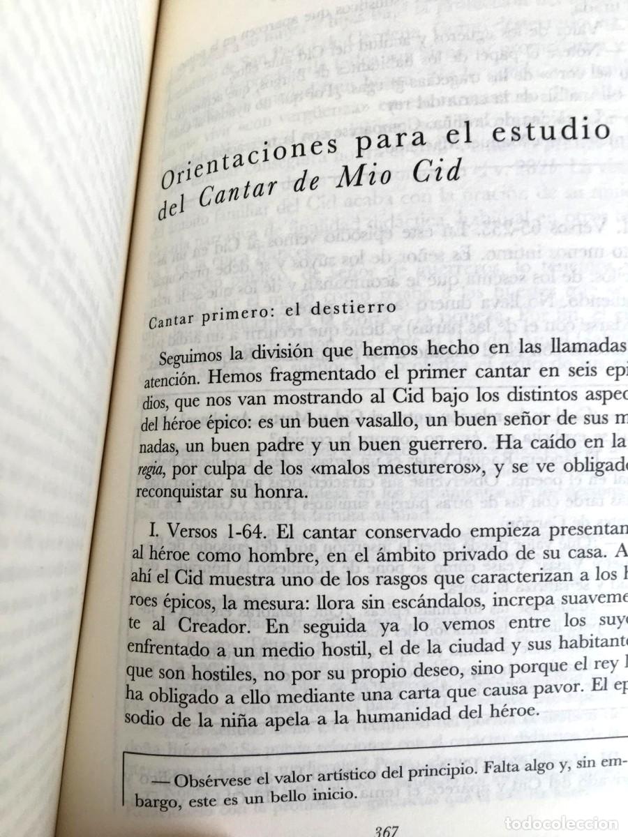 Libros: Libro Cantar de M&iacute;o Cid - Castalia Did&aacute;ctica - Foto 6