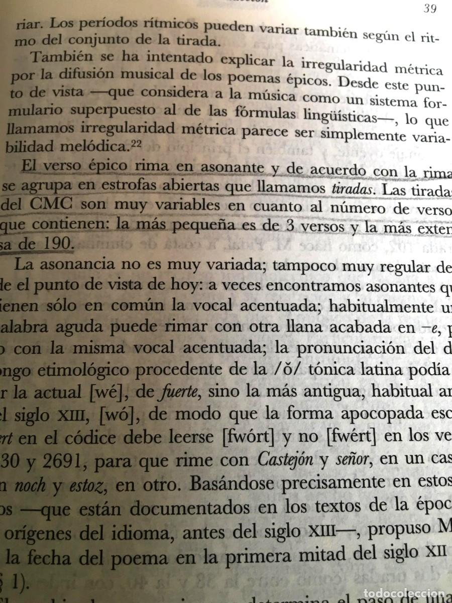 Libros: Libro Cantar de M&iacute;o Cid - Castalia Did&aacute;ctica - Foto 8