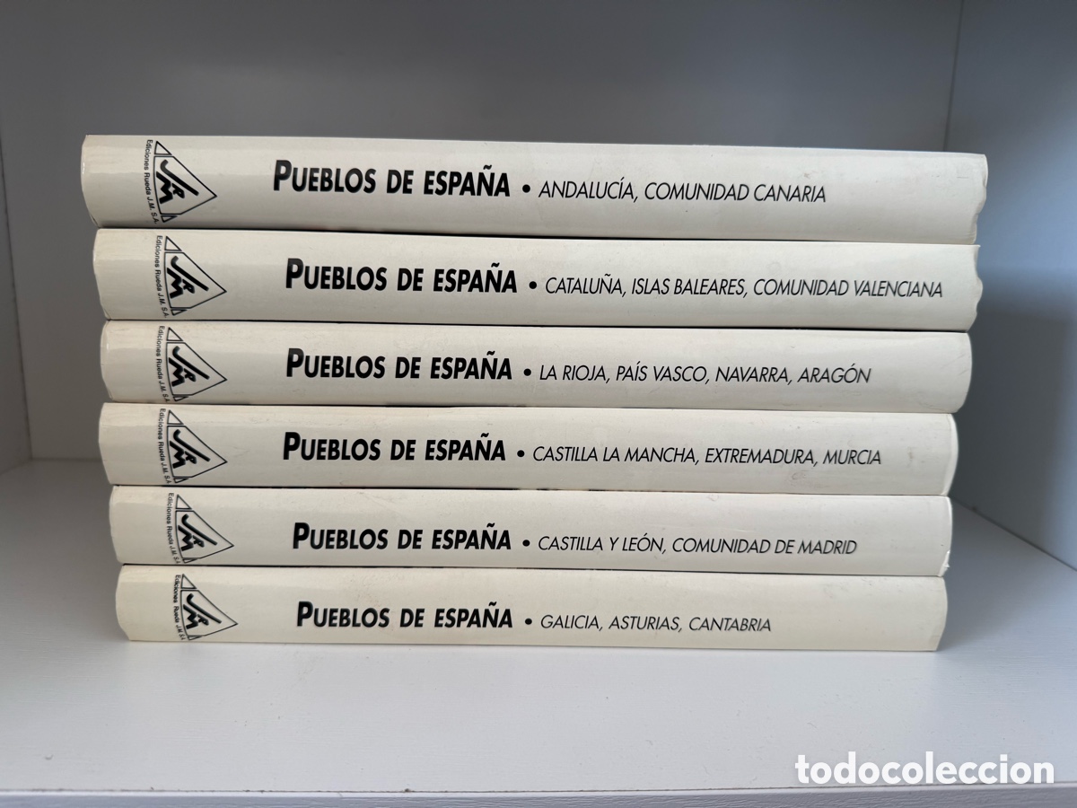 Libros: Colecci&oacute;n de libros sobre Pueblos de Espa&ntilde;a