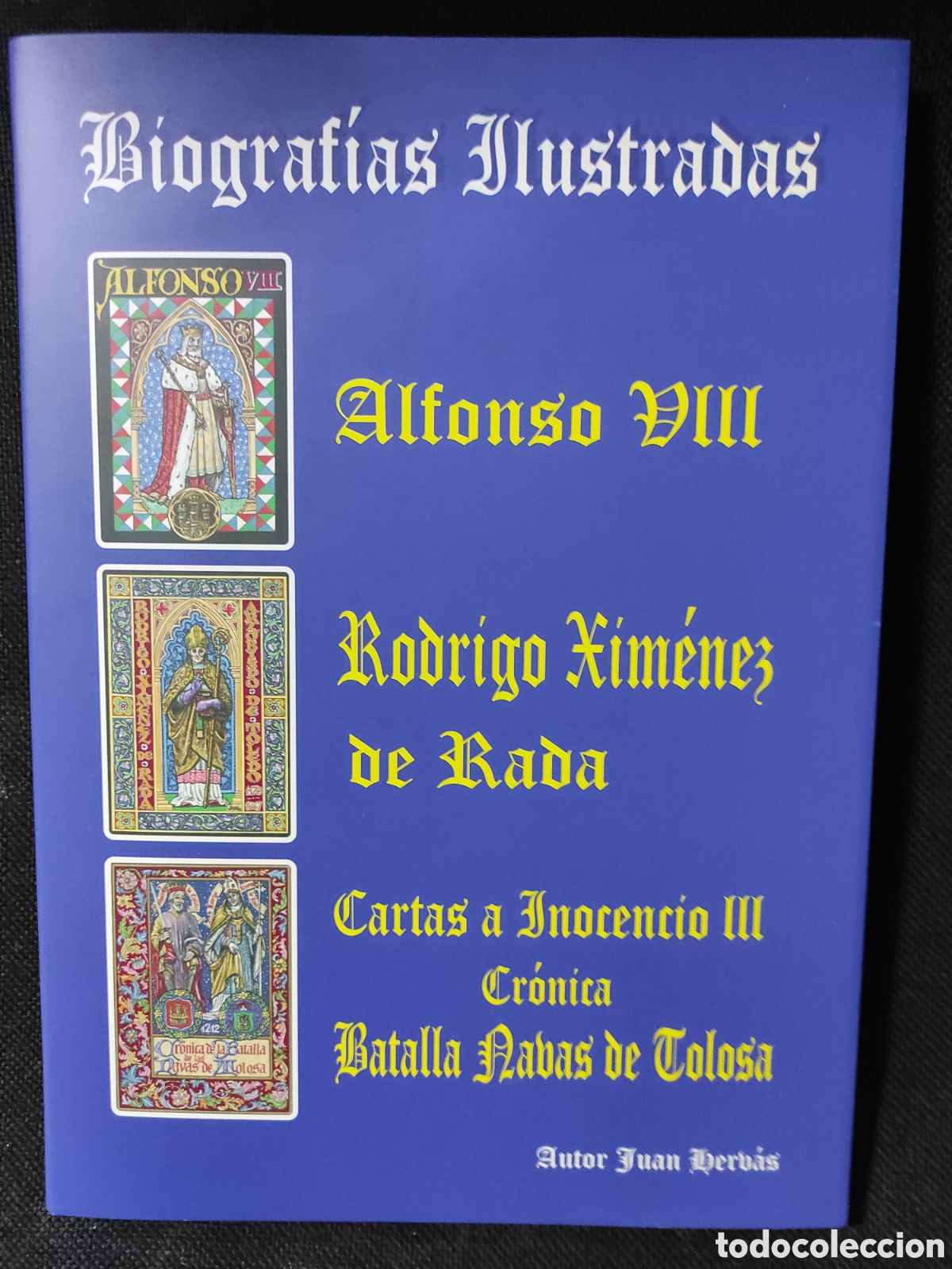 Libros: LIBRO-BIOGRAFIAS ILUSTRADAS: ALFONSO VIII, RODRIGO XIM&Eacute;NEZ DE RADA. CARTAS A INOCENCIO III. CR&Oacute;NICA