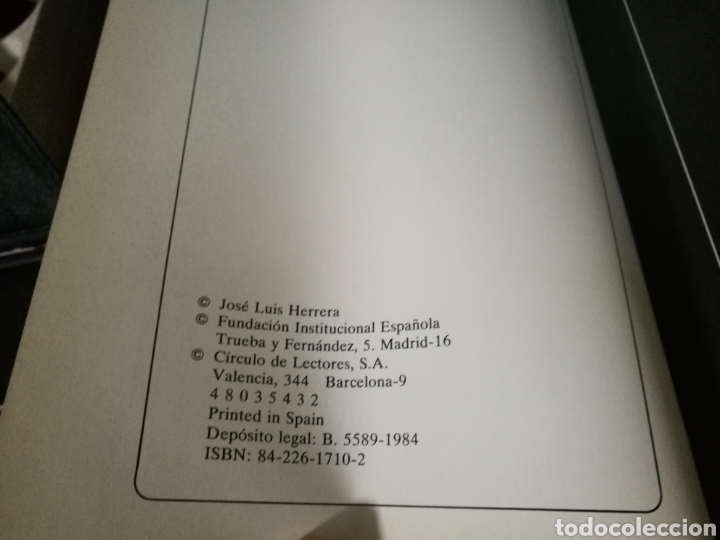 Libros: Libro Do&ntilde;a Sof&iacute;a. Jos&eacute; Luis Herrera. C&iacute;rculo de lectores. 1984 - Foto 3