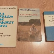 Libros: LOT DE LLIBRES SOBRE LA FRANJA DE PONENT: JOSEP MARIA ESPINÀS, JOAQUIM MONCLÚS I JOSEP FÀBREGAS
