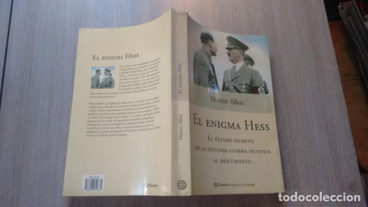 Libros: EL ENIGMA HESS - MARTIN ALLEN - - Foto 2